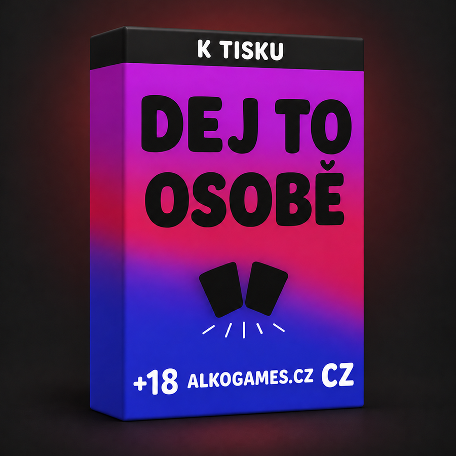 Hra "Daj to osobe" (Na tlač)