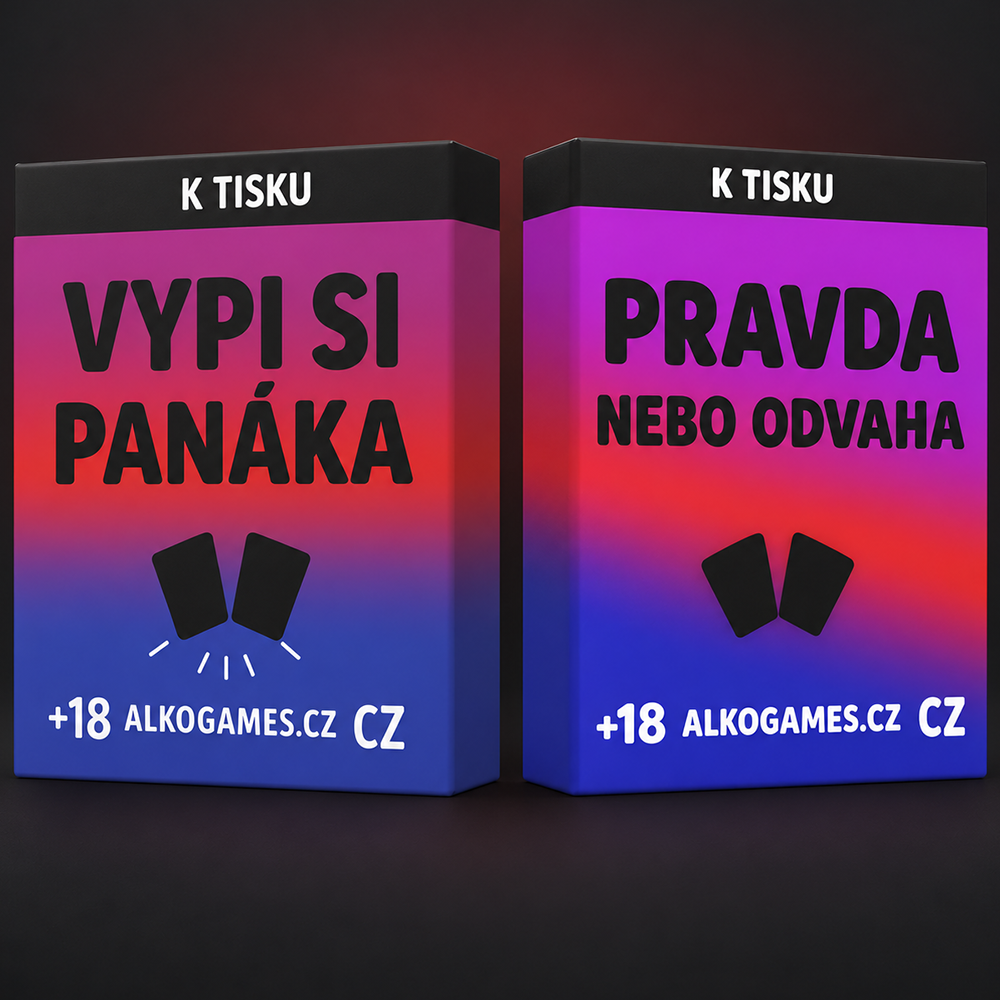 Sada "Pravda Nebo Odvaha" + "Vypi Si Panaka" (K Tisku)