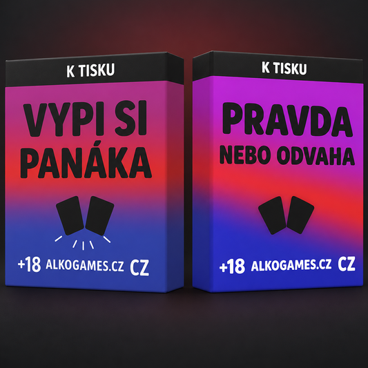 Sada "Pravda Nebo Odvaha" + "Vypi Si Panaka" (K Tisku)