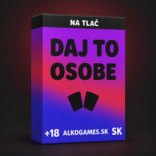 Hra "Daj To Osobe" (Na Tlač)