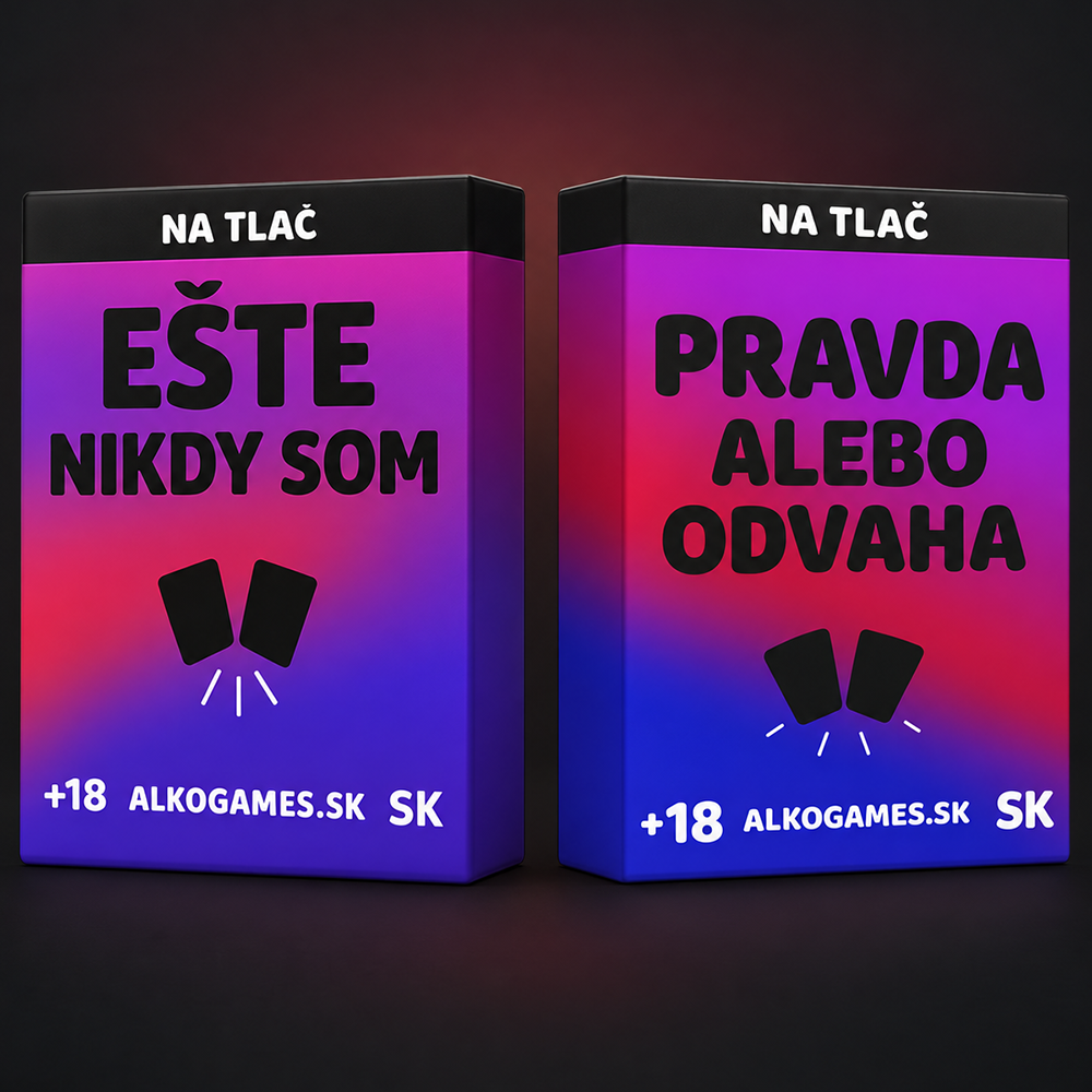 Set "Pravda Alebo Odvaha "Ešte Nikdy Som" (Na Tlač)