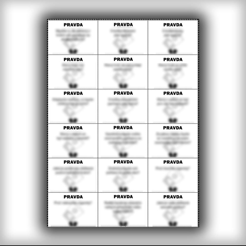 Silvestrovský Set 2025 (Na Tlač)