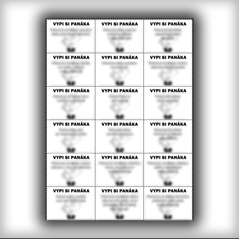 Silvestrovský Set 2025 (Na Tlač)